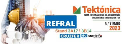 Stand da Refral na feira Tektónica