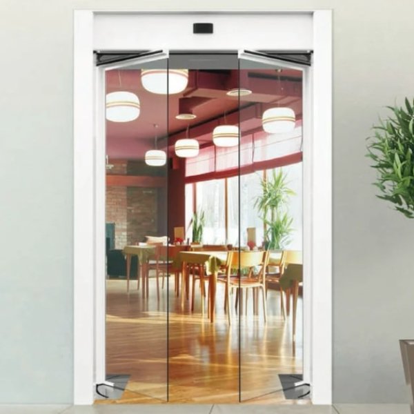 Porta automática balanceada FAAC